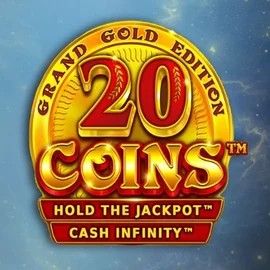 Official Slots logo: 20 Coins Grand Gold Edition by Wazdan at Sankra Casino