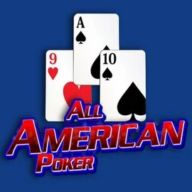 All American Poker slot visual from RTG (Reel Time Gaming) available on sankran-casino.com