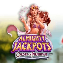 Almighty Jackpots: Garden of Persephone casino game by Novomatic – featured logo at Sankra Casino