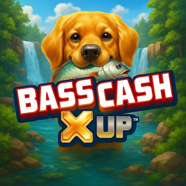 Official Slots logo: Bass Cash X UP by Alchemy Gaming at Sankra Casino