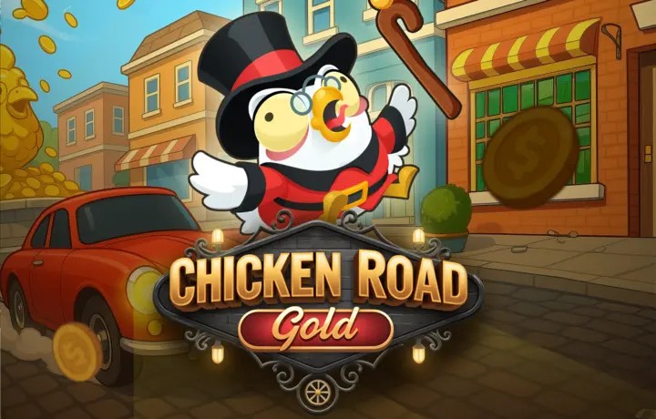 Chicken Road Gold by InOut, showcased at sankran-casino.com – game logo