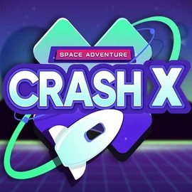 Crash X logo – Casino Games by Turbo Games at Sankra Casino