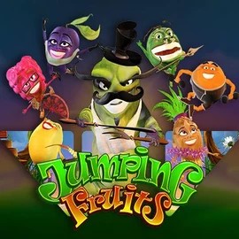 Jumping Fruits logo by Wazdan Sankra Casino