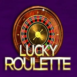 Lucky Roulette slot logo by Belatra Games at Sankra Casino