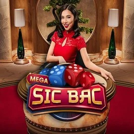 Mega Sic Bac online game logo by Pragmatic Play on sankran-casino.com