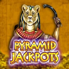 Pyramid Jackpots slot logo by King Show Games at Sankra Casino