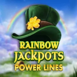 Official Jackpots logo: Rainbow Jackpots Power Lines by Red Tiger Gaming at Sankra Casino