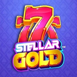 Stellar Gold slot logo by Snowborn Games at Sankra Casino