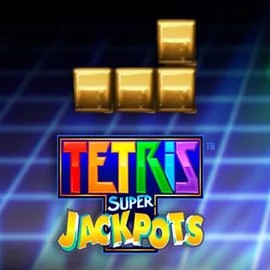 Tetris Super Jackpots online game logo by WMS on sankran-casino.com